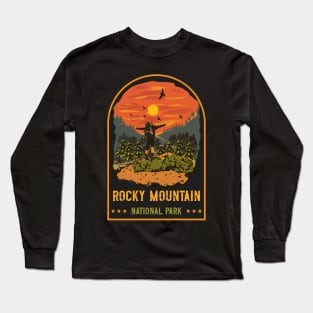 Hiking Rocky Mountain National Park Long Sleeve T-Shirt